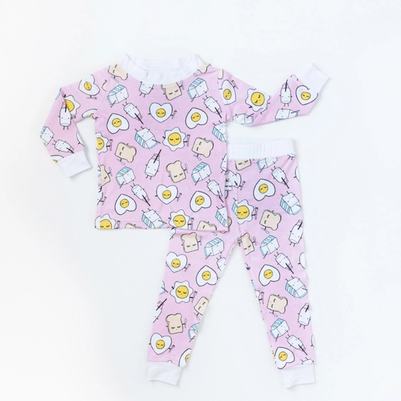 NWT Little Sleepies, In Breakfast Buddies print - Picture 1 of 3